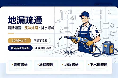 乐陵地漏疏通